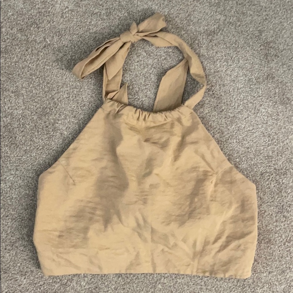 NWT Honey Belle Wrap Crop Top